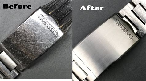 scratches on watch clasp